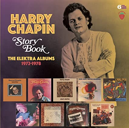 NEW! HARRY CHAPIN STORY BOOK- Elektra Albums 1972-1978