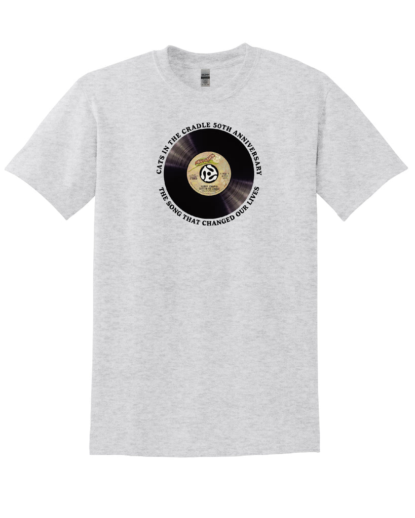 Cat's In the Cradle 50th Anniversary T-Shirt-vinyl transfer