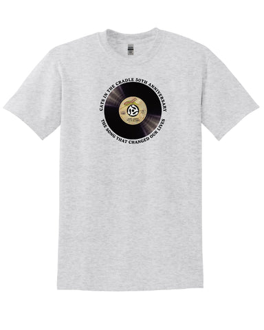 Cat's In the Cradle 50th Anniversary T-Shirt-vinyl transfer
