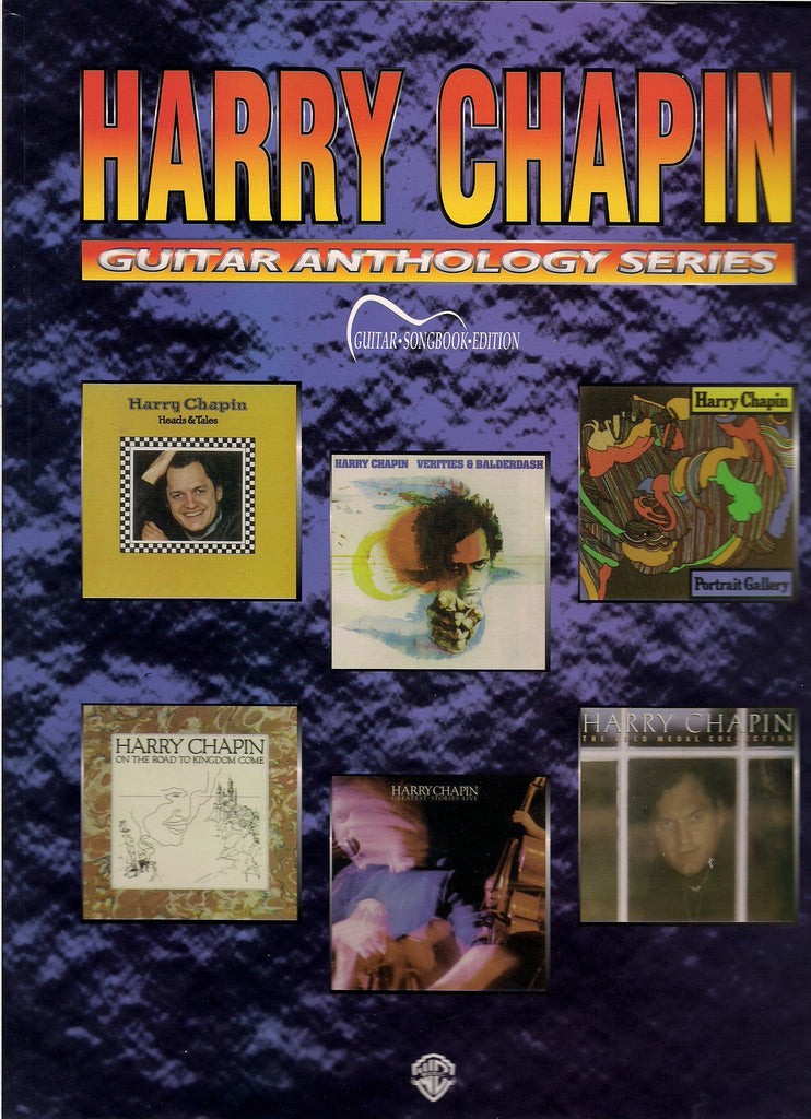 Harry Chapin Guitar Anthology Series song book