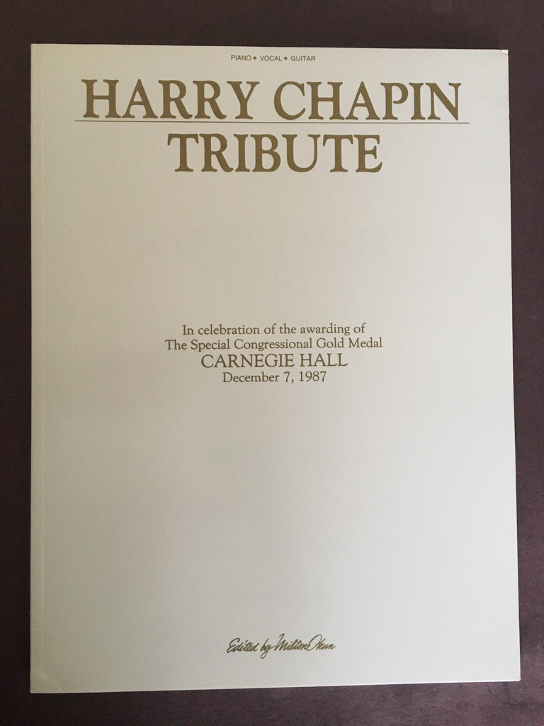 Harry Chapin Tribute song book