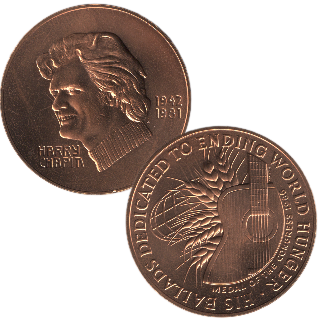 Harry Chapin Bronze medal 