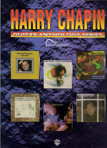 Harry Chapin Guitar Anthology Series song book 