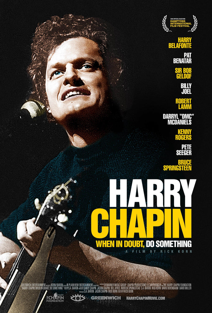Harry Chapin When In Doubt, Do Something documentary DVD