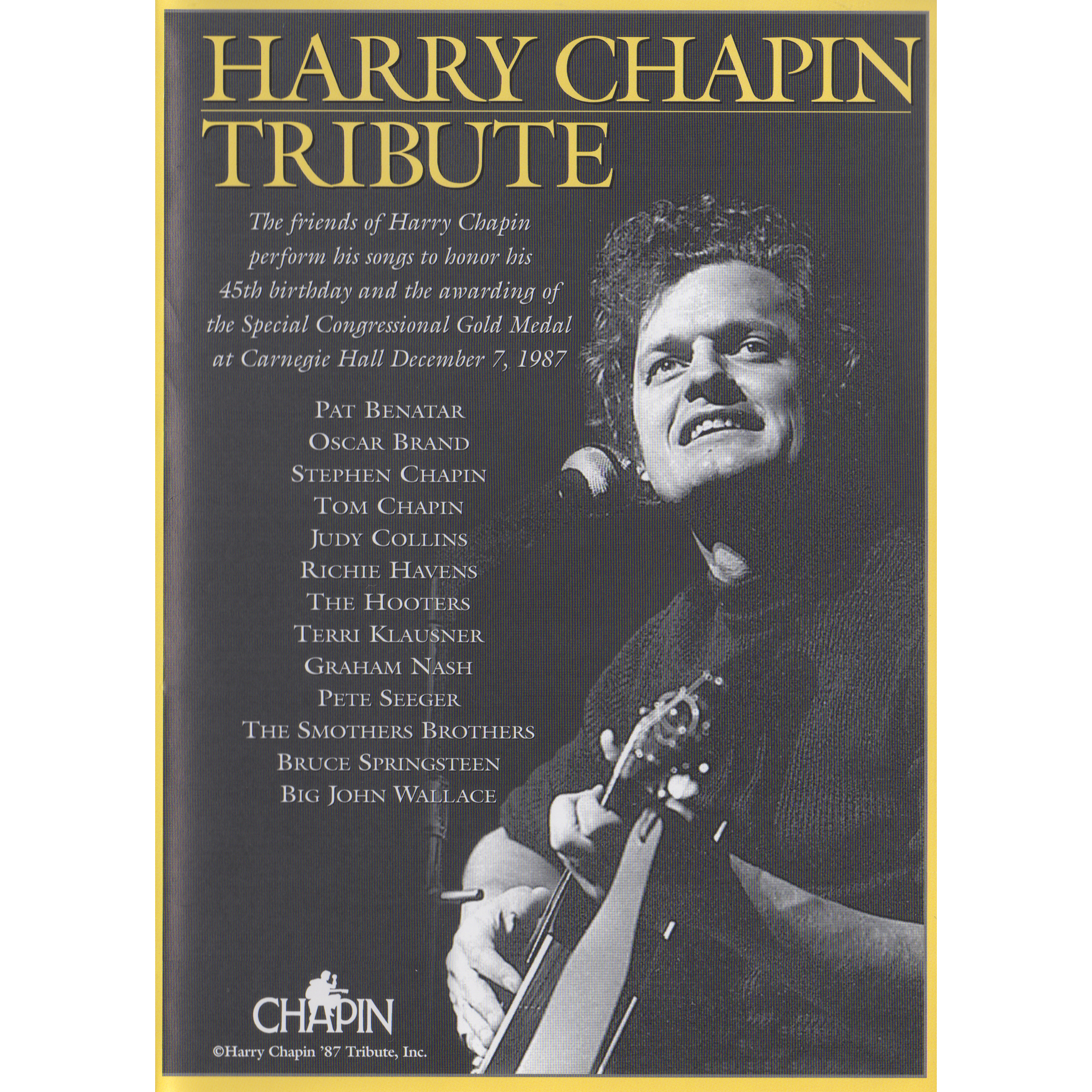 The Harry Chapin Tribute DVD – Harry Chapin Music The Harry Chapin Tribute DVD – Harry Chapin Music